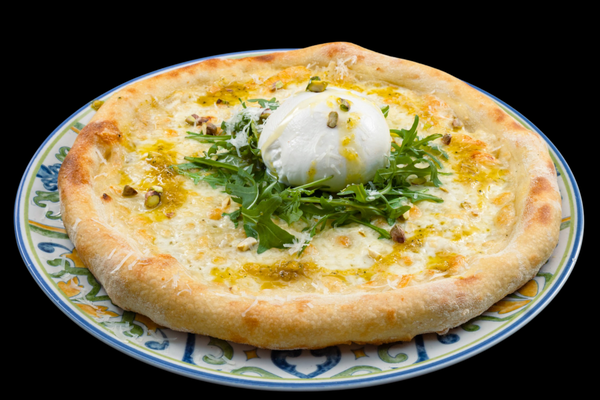 Pizza Peanut Pesto & Burrata