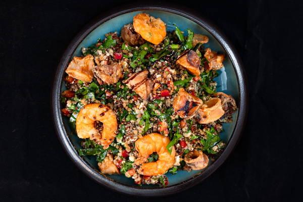 FRUTI DI MARE SALAD WITH QUINOA